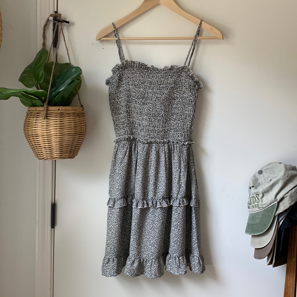 Smocked Mini Dress